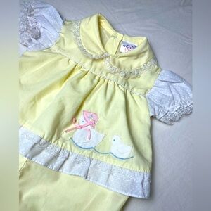 VINTAGE BABY | GIRL | 6-9M | FOOTIES